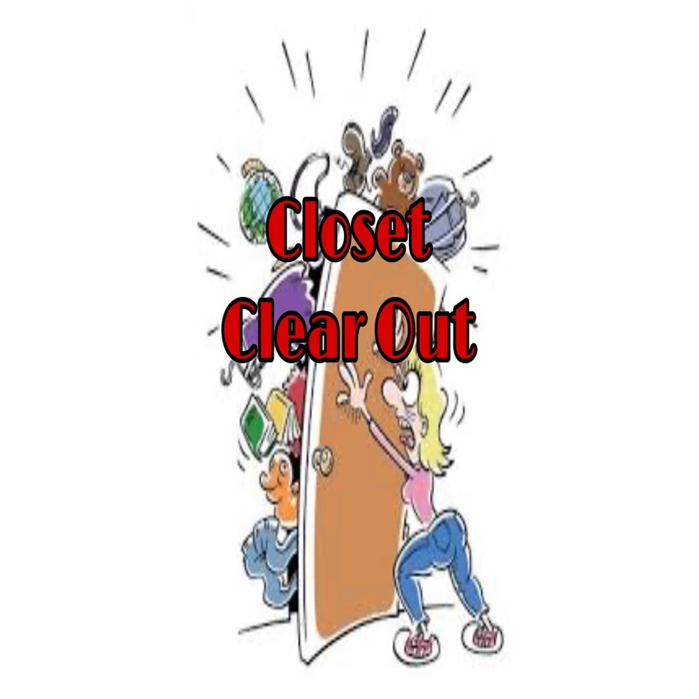 Closet Clear Out Updates